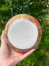 Load image into Gallery viewer, Crystalline Pottery Decorative Jar or Vase with Lid
