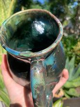 Load image into Gallery viewer, DISCOUNTED - Sunken Large Crystalline Glazed Mug Desk Decor
