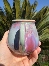 Load image into Gallery viewer, Tiny Ceramic Tea Cup Crystalline Glazed Small Coffee Mug
