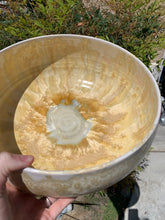Load image into Gallery viewer, Wheel Thrown Crystalline Glazed Fruit Bowl
