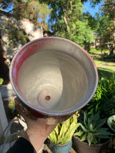 Load image into Gallery viewer, Ceramic Plant Pot Handmade Crystalline Glazed Medium Planter
