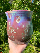 Load image into Gallery viewer, Kitchen Utensil Crock Crystalline Glazed Kitchen Utensil Holder Decor
