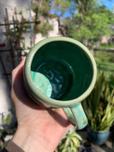Load image into Gallery viewer, Tiny Ceramic Tea Cup Crystalline Glazed Small Coffee Mug
