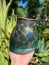 Load image into Gallery viewer, DISCOUNTED - Sunken Large Crystalline Glazed Mug Desk Decor
