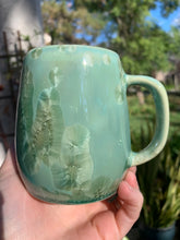 Load image into Gallery viewer, Tiny Ceramic Tea Cup Crystalline Glazed Small Coffee Mug
