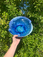 Load image into Gallery viewer, Wheel Thrown Crystalline Glazed Fruit Bowl
