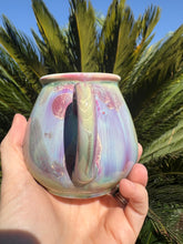 Load image into Gallery viewer, Tiny Ceramic Tea Cup Crystalline Glazed Small Coffee Mug
