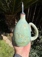 Load image into Gallery viewer, Crystalline Glazed Oil Decanter
