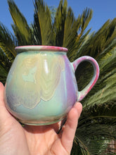 Load image into Gallery viewer, Tiny Ceramic Tea Cup Crystalline Glazed Small Coffee Mug
