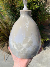 Load image into Gallery viewer, Ceramic Soap Dispenser Crystalline Glazed Handmade Soap Pump
