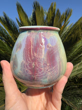 Load image into Gallery viewer, Tiny Ceramic Tea Cup Crystalline Glazed Small Coffee Mug
