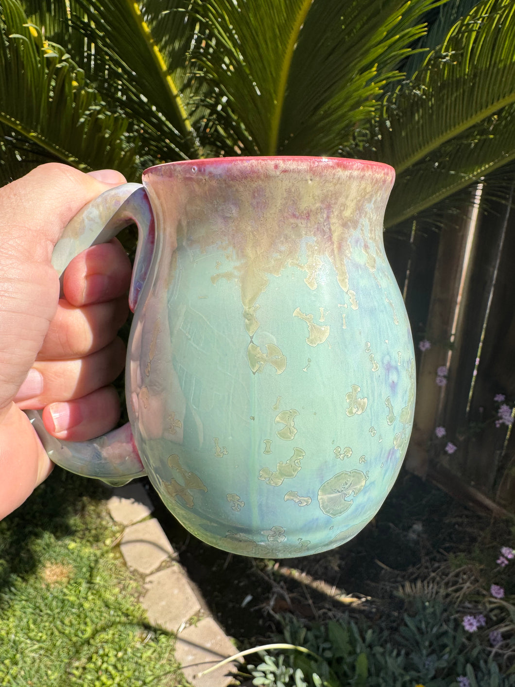 Medium Crystalline Glazed Mug - 18 ounce