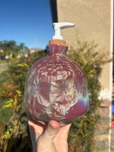 Load image into Gallery viewer, Ceramic Soap Dispenser Crystalline Soap Pump

