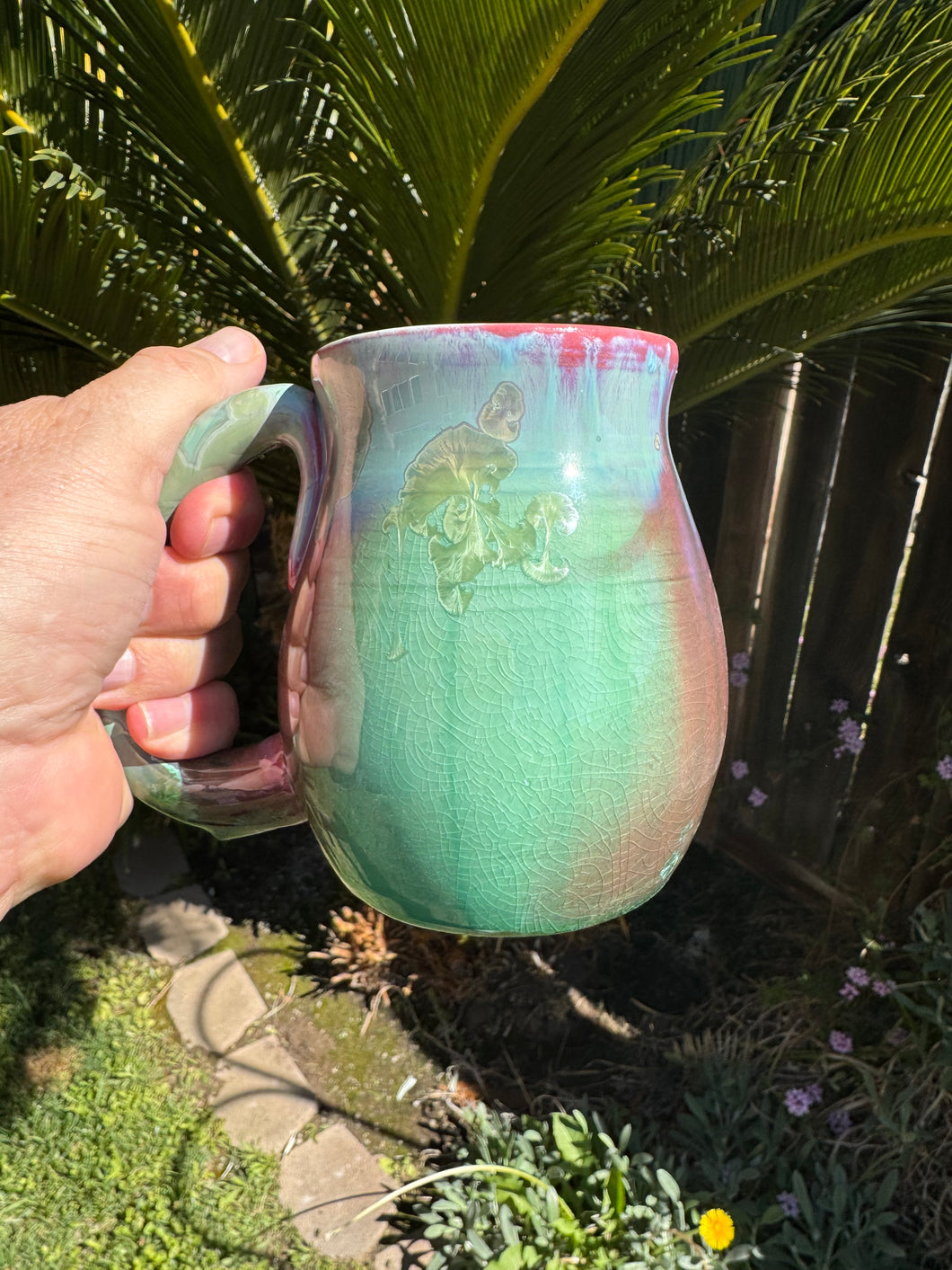 Medium Crystalline Glazed Mug - 18 ounce