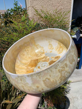 Load image into Gallery viewer, Wheel Thrown Crystalline Glazed Fruit Bowl
