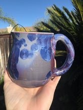 Load image into Gallery viewer, Standard Size Crystalline Glazed Mug - 12-16 oz

