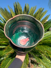 Load image into Gallery viewer, Ceramic Plant Pot Handmade Crystalline Glazed Medium Planter
