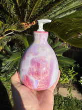 Load image into Gallery viewer, Ceramic Soap Dispenser Crystalline Soap Pump
