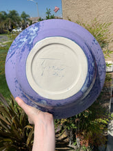 Load image into Gallery viewer, Fruit Bowl Decorative Splash Pattern Large Bowl Handmade Decor

