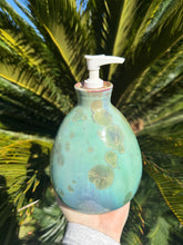 Load image into Gallery viewer, Ceramic Soap Dispenser Crystalline Soap Pump
