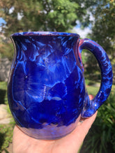 Load image into Gallery viewer, DISCOUNTED Large Crystalline Glazed Mug - 24 oz
