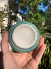 Load image into Gallery viewer, &#39;Jade&#39; with &#39;Milk Froth&#39; Rim Cortado or Double Espresso Cup
