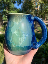 Load image into Gallery viewer, DISCOUNTED Large Crystalline Glazed Mug - 24 oz
