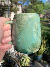 Load image into Gallery viewer, Tiny Ceramic Tea Cup Crystalline Glazed Small Coffee Mug

