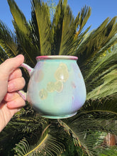 Load image into Gallery viewer, Tiny Ceramic Tea Cup Crystalline Glazed Small Coffee Mug
