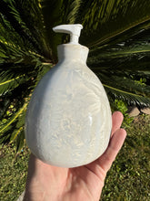Load image into Gallery viewer, Ceramic Soap Dispenser Crystalline Soap Pump
