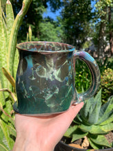Load image into Gallery viewer, DISCOUNTED - Sunken Large Crystalline Glazed Mug Desk Decor
