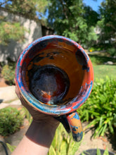 Load image into Gallery viewer, Large Crystalline Glazed Mug - 24 ounce
