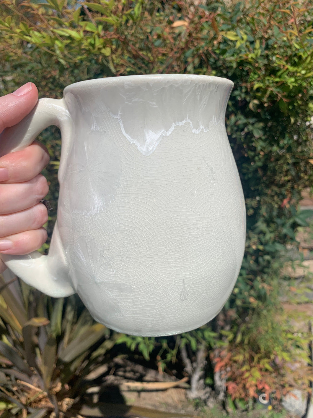 Large Crystalline Glazed Mug - 24 oz