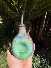 Load image into Gallery viewer, Crystalline Glazed Oil Decanter
