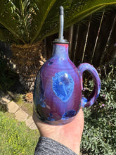 Load image into Gallery viewer, Crystalline Glazed Oil Decanter
