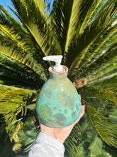 Load image into Gallery viewer, Ceramic Soap Dispenser Crystalline Soap Pump
