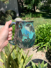 Load image into Gallery viewer, Large Crystalline Glazed Mug - 24 oz
