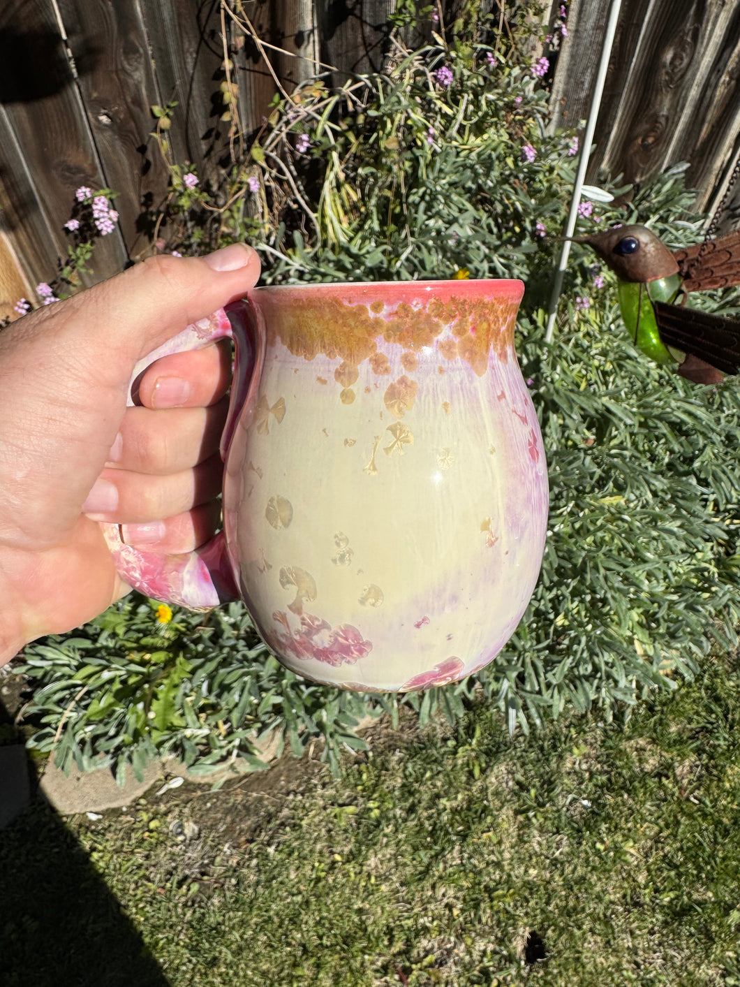 Medium Crystalline Glazed Mug - 18 ounce
