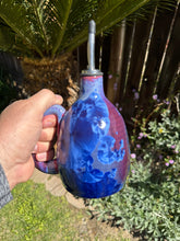 Load image into Gallery viewer, Crystalline Glazed Oil Decanter
