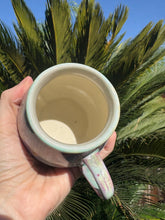 Load image into Gallery viewer, Tiny Ceramic Tea Cup Crystalline Glazed Small Coffee Mug
