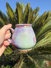 Load image into Gallery viewer, Tiny Ceramic Tea Cup Crystalline Glazed Small Coffee Mug

