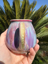 Load image into Gallery viewer, Tiny Ceramic Tea Cup Crystalline Glazed Small Coffee Mug
