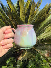 Load image into Gallery viewer, Tiny Ceramic Tea Cup Crystalline Glazed Small Coffee Mug
