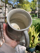 Load image into Gallery viewer, Plant Pot Melted Mug Handmade Crystalline Glazed Mug Planter
