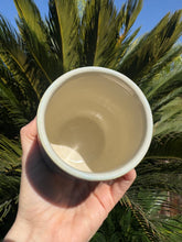 Load image into Gallery viewer, Stemless Wine Glass Crystalline Glazed Handmade Ceramic Wine Cup
