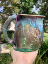Load image into Gallery viewer, &quot;Melted Mug&quot; Large Crystalline Glazed Mug Desk Decor

