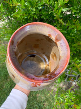 Load image into Gallery viewer, Crystalline Pottery Decorative Jar or Vase with Lid
