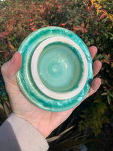 Load image into Gallery viewer, Crystalline Pottery Decorative Jar or Vase with Lid
