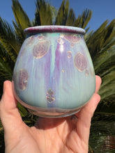 Load image into Gallery viewer, Tiny Ceramic Tea Cup Crystalline Glazed Small Coffee Mug
