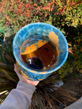 Load image into Gallery viewer, Crystalline Pottery Decorative Jar or Vase with Lid
